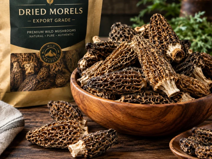 Dried Morels — Export Grade